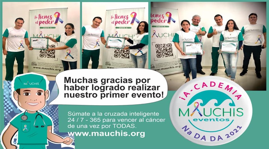 Reconocimiento a "Nado con Causa" y "Voluntariado Mauchis"